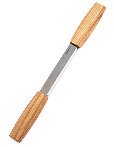 BeaverCraft Draw Knife Woodworking Tool 4.3" Drawknife Wood Carving Tools Bark Knife Wood Splitting Knife Whittling Debarking Tools