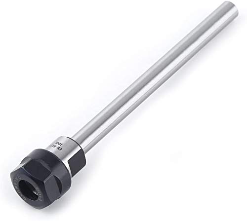 ER11 Collet Chuck Holder C8-ER11A-100L,Straight Shank CNC Milling Tool lathe collet,Metal Extension Rod,for CNC Lathe Milling