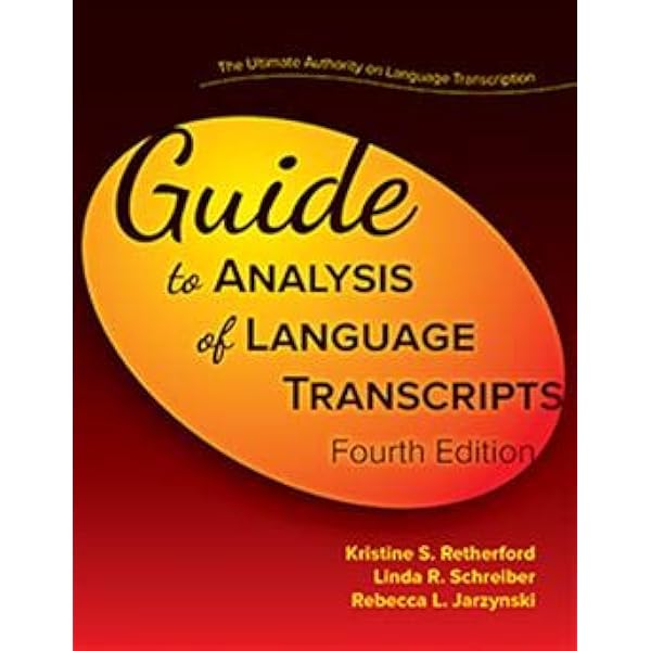 Amazon.com: Guide to Analysis of Language Transcripts–Fourth