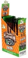 DOUBLE!! PLATINUM CIGAR WRAPS 2 PER PACK TATA FLAVOR PACK OF 25