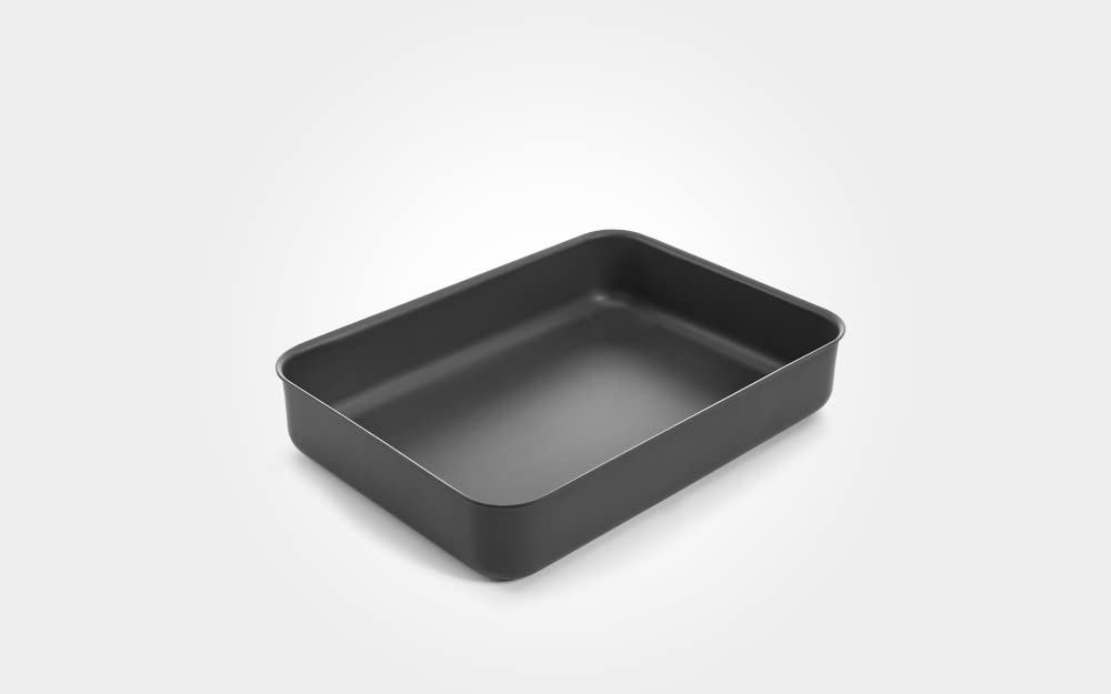 Mermaid 12" Hard Anodised Deep Roasting Dish - Made in England by Samuel Groves