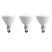 EcoSmart 75-Watt Equivalent BR40 Dimmable LED Light Bulb, Soft White (3-Pack)