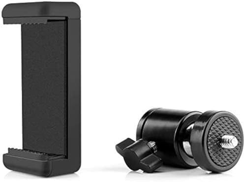 HIFFIN® Cell Phone Holder Clip and Ball Head Adapter Set for