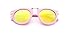 GAMT Children's Sunglasses UV Sunglasses Metal Arrow Pink gold frame mercury