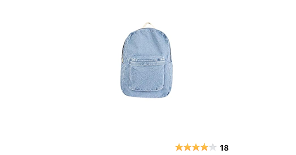 american apparel denim backpack
