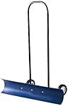 The Snowcaster 30SNC 36-Inch Bi-Directional Wheeled Snow Pusher, Blue
