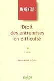 Droit des entreprises en difficulte (French Edition) by 