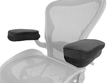 Memory Foam Office Chair Arm Rest Covers – Soft and Comfortable Memory Foam Cushion – Pain Relief – Simple and Easy to Use - Two Piece Set