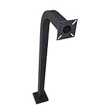 42" Pad Mount Gooseneck Pedestal for Card Readers and Access Control Keypads