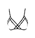 Underwear, PHOTNO Women Alluring Harness Bra Elastic Cage Bra Strappy Hollow Out Bra Bustier