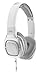 JBL J55i High-Performance On-Ear Headphones with JBL Drivers, Rotatable Ear-Cups and Microphone - White