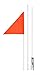 Diamondback Safety Flag, 6-Feet, Orange