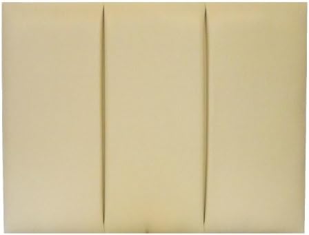 Ollima Faux Leather Wall Mounted High Bed Headboard In Double, King Or Super King - 36" (91cm) High (King Size 153cm, Cream)
