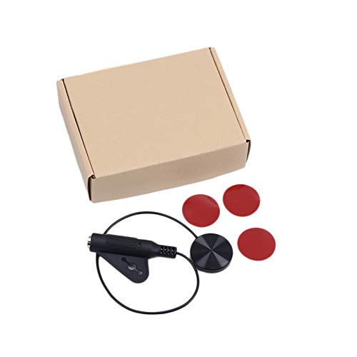 Electronic Acoustic Guitar Pickup, Piezo Contact Pickup for Guitar, Ukulele, Violin, Mandolin, Banjo, Cello, Kalimba, Harp, Cajon
