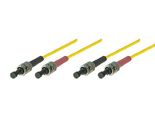 Equip St/St 9/125μm 3.0 m Yellow 3 m ST ST Fiber Optic Cable – ST FIBER Optical Cable (3 m, OS2, St, Yellow)
