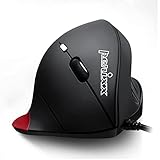 Perixx PERIMICE-518R Wired Vertical USB Mouse, 6