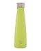 S'well 15 oz S'ip Insulated, Double-Walled Stainless Steel Water Bottle, Sour Apple Green 15oz