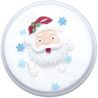 ALIKEEY Educational Toys for Kids, 100ML Christmas Slime Scented Charm Mud Stress Relief Kids Clay Toys Xmas E
