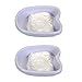 2 Pack Ionic Detox Foot Bath Basin Tub for All Detox Machines with 200 Liners