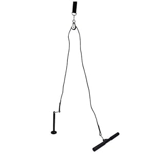 BESPORTBLE Onderarm Pols Roller Trainer Fitness Lat Katrol Systeem Krachttraining Arm Machine Met Katrol Voor Pulldowns…