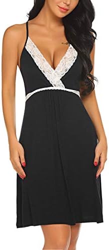DonKap Women's Maternity Slip Sleepwear Sleeveless Dress Nightwear S-XXL