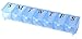 APEX 7-Day Pill Organizer, Ultra Bubble-Lok, 1 Organizer (Pack of 2)