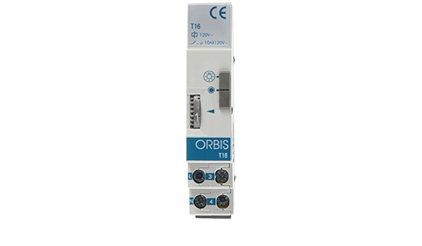 Orbis T-16 120 V Interruptor con Temporizador, OB060141 ...