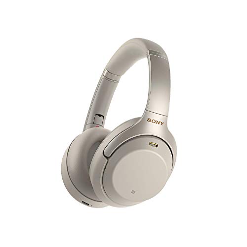 sony wh1000xm3 auriculares inalámbricos bluetooth con cancelación de ruido plateados wh-1000xm3 / s 