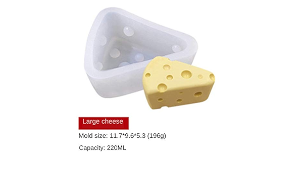 Molde de silicona con forma de queso, molde para tartas ...