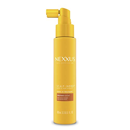 Nexxus Scalp Inergy Leavein Conditioner For Damaged Hair, Deep