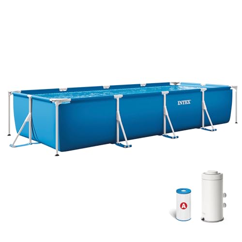 kit Piscine Metal Frame Junior rectangulaire Tubulaire (l) 4,50 x (l) 2,20 x (h) 0,84m