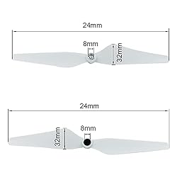 FLYPIG 8 PCS 9450 Self-Tightening Propeller