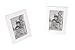 Shelving Solution Floating Wall Shelves (4 Shelves & 2 Frames, White)