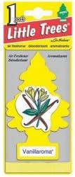 Car Freshner Corporation (CRFU1P-10105) Little Tree Car Freshener, Vanillaroma, One per Pack