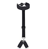 Mouth Stuffed Ball Gag Adult Game Flirting Toy Neck & Handcuff Hot