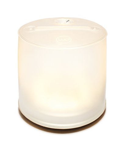 MPOWERD Luci Pro Series: Outdoor 2.0 + Mobile Charging, Solar Inflatable Light, Clear Finish