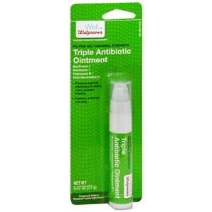 Walgreens Triple Antibiotic Ointment On-the-Go Pump, .26 oz
