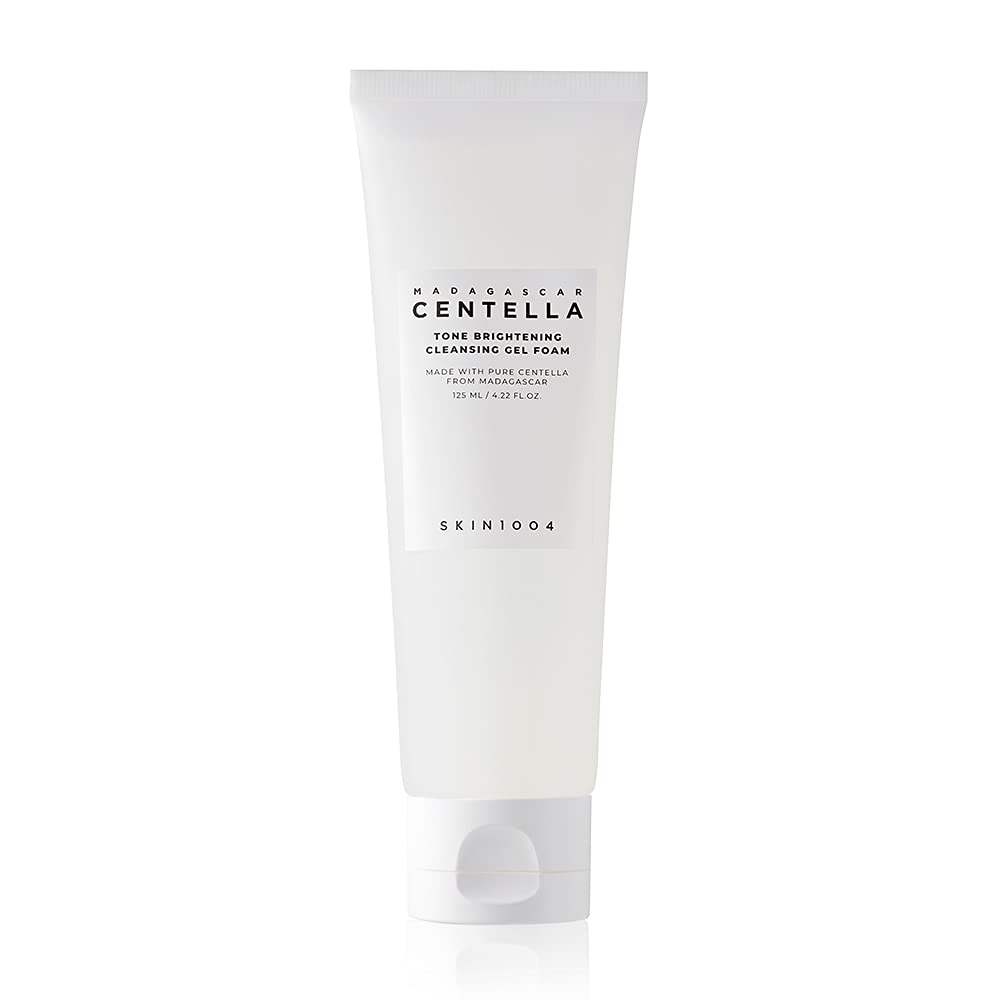 SKIN1004 Madagascar Centella Tone Brightening Cleansing Gel Foam 4.22 fl.oz, 125ml
