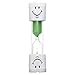 Fashion Life Colorful Children Kids Toothbrush Timer 2-Minute Smile Sandglass Tooth Brushing-Green