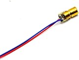 ARTBE 10x 650nm 1mW Red Laser Dot Diode Module 3V Focusable Brass Lens 6x10mm view 2