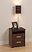 Prepac Coal Harbor 2 Drawer Tall Nightstand With Open Shelf, Espresso