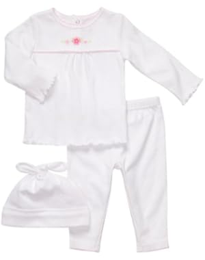 Baby Girl's 3 Piece Set - Pink Flowers