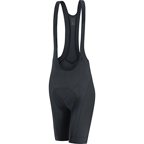 Gore Bike Wear Men's Short Bib Tights, Padded, Breathable, GORE Selected Fabrics, Bib Tights short +, Size: M, Black, WELEME