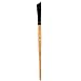 Princeton Catalyst Polytip, Brushes for Acrylic and Oil, Series 6450 Short Handle, Angle Shader, Size 1/2 Inch