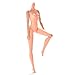 Supershopping 1 Pc 12 Jointed Movable Nude Naked Doll Body Parts 25cm/10.23