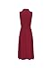 Simple Retro Women's 1950s Vintage V-neck Bridesmaid Party Dress