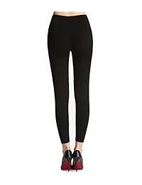 Liang Rou Mini-acanalado Ultra Fina de la dama Stretch Longitud Completa Leggings