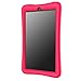 Bear Motion Silicone Case for Fire 7 2017 - Anti Slip Shockproof Light Weight Kids Friendly Protective Case for Amazon Kindle Fire 7 2017 (Pink)