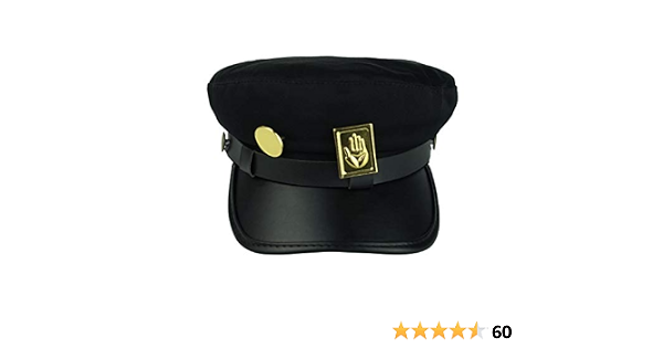 Jotaro Hat, JoJo's Hat Cosplay Black 