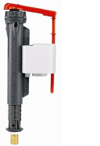 Wirquin Pro Jollyfill 1/2" Brass Tail Telescopic Bottom Entry Inlet Valve Ultra Quiet Shut Off WRAS Approved